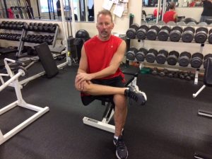 external hip rotation to prevent back pain